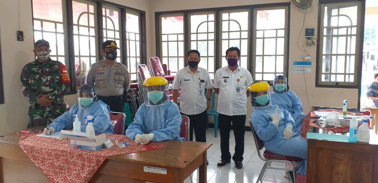 Rapid Test Bagi PPK dan PPS Kecamatan Padamara