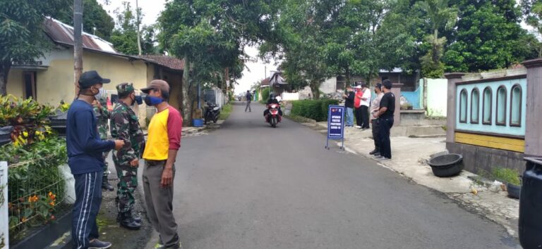 OPERASI PENERTIBAN PEMAKAIAN MASKER DI DESA PRIGI