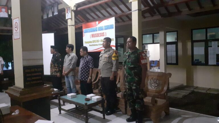 Musdessus Penetapan KPM BLT-DD Tahun 2023 Desa Sokawera